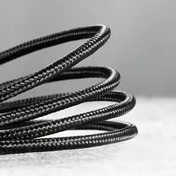 Кабель Baseus Cafule Cable USB для Type-C 2A 3m Black/Grey (CATKLF-UG1) - мініатюра 4