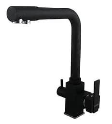 Змішувач для кухні під осмос Globus Lux GLLR-0100-1-Onix Чорний матовий