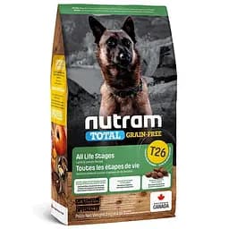 Сухий корм холістик Nutram Total GF Lamb & Lentils Dog 2 кг ягнятина та овочі для собак усіх порід