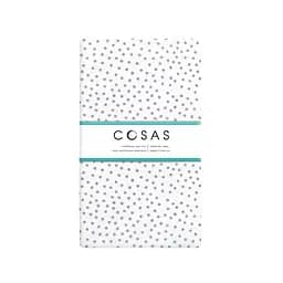 Простирадло Cosas на резинці 120х200 grey dots, графіт (GreyBlots_120x200x20) - мініатюра 3