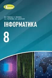 Інформатика 8 клас