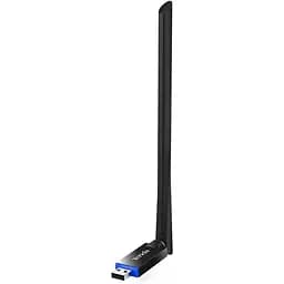 Мережевий адаптер USB Tenda U10, 802.11ac, 433 + 200Mbps, внутрішня спрямована антена, USB