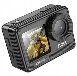 Екшн камера Hoco DV103 Dual color screen sports camera Black