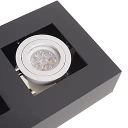 Підсвічування тубус Brille AL-728/2 GU10 BK IP20 MR16 26-851 - мініатюра 4