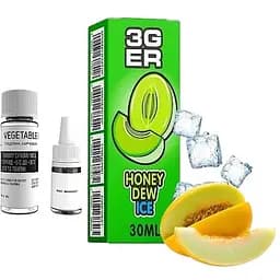 Набір компонентів для самозамісу сольової рідини 3GER 30 мл 0-50 мг Диня Лід (15579)