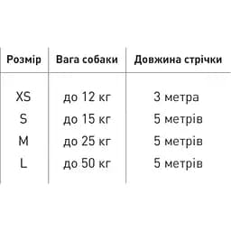 Повідець-рулетка для собак Waudog R-leash Nasa, світловідбиваючий, S, до 15 кг, 5 м, чорний - мініатюра 4