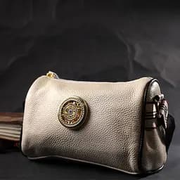 Дивовижна сумка для стильних жінок із натуральної шкіри Vintage 22264 білий - мініатюра 6