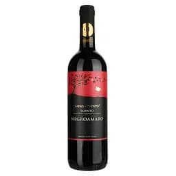 Вино Sasso al Vento Negroamaro IGT Salento, красное, полусухое, 13,5%, 0,75 л