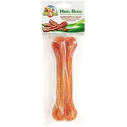 Ласощі для собак кістка зі смаком бекону 18 см Croci King Bone Bacon 1 шт/уп
