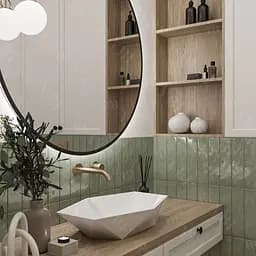 Умивальник VBI Venezia white накладний VBI-012400, Білий