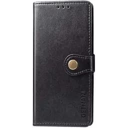 Шкіряний чохол-книжка Getman Gallant (PU) для Realme 10 4G Чорний