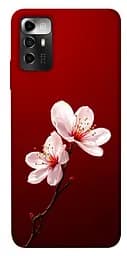 Чехол itsPrint Sakura red для ZTE Blade A72