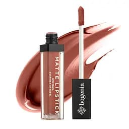 Помада редика для губ Bogenia Liquid Matte Lipstick Spice Travel BG720, №017 Austrian Strudel