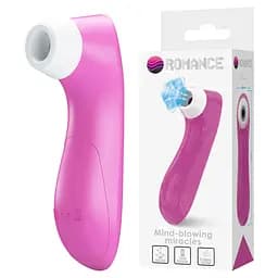 Вакуумний стимулятор Romance Sucking Pleasure Stimulator Breeze Pink