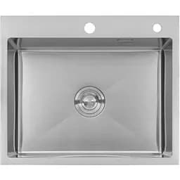 Кухонная мойка Kroner KRP Gebürstet - 6050HM (3,0/1,0 мм) (CV022802)