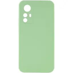 Чохол TPU Getman Liquid Silk Full Camera для Xiaomi Redmi Note 12S Зелений / Pistachio