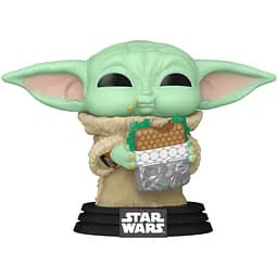 Ігрова фігурка Funko Pop! серії Мандалорець і Ґроґу Ґроґу із сендвічем (90821)