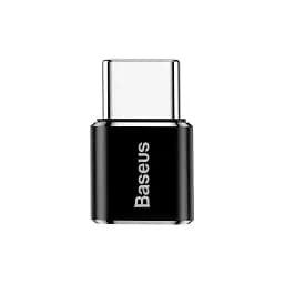 Адаптер Baseus Micro мама To Type-C тато Adapter Converter чорний - мініатюра 3
