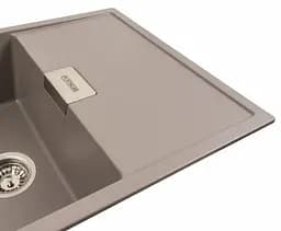 Кухонна мийка Platinum 8650 DIAMOND дюна (SP000040863) - мініатюра 2