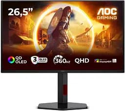 Монітор AOC 26.5" Q27G4SDR QD-OLED QHD OLED 360Hz (Q27G4SDR)