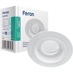 Светильник точечный Feron DL8340 MR16 G5.3 круг белый (01829)