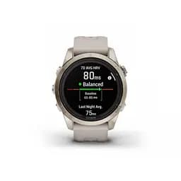 Смарт-годинник Garmin Fenix 7S Sapphire Solar Soft Gold w. Light Sand Band (010-02776-14/15) - мініатюра 4