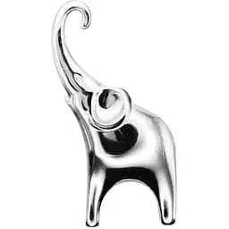 Брошь Слон серебряный (158511303)