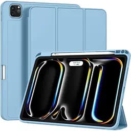 Чехол-книжка CDK для Apple iPad Pro 12.9" 5gen 2021 экокожа/силикон Smart Case cлот cтилус(017899) white