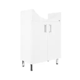 Тумба ПіК Kraft Декор Т1 + раковина Arteco 55 см Білий 30412 - мініатюра 4