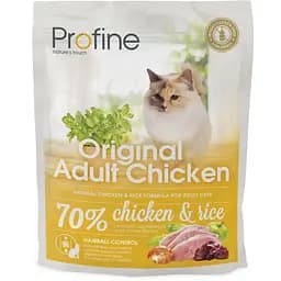 Сухой корм для взрослых кошек всех пород Profine Cat Original Adult с курицей 300 г