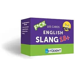 Настольная игра English Student Карточки для изучения английских слов English Student Slang 18+ (укр.) (591225982)