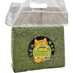 Наповнювач соєвий Goldy Cat Tofu зелений чай 6 л (36848)