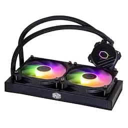 Система охолодження для комп’ютерного процесора Cooler Master MasterLiquid 240L Core MLWD24M-A18PZ-R1 RGB/Black - мініатюра 3