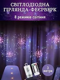 Гірлянда-штора — Феєрверк - мініатюра 2