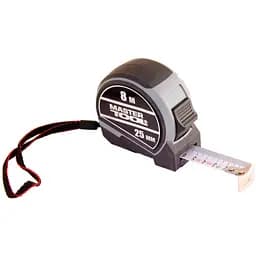 Рулетка измерительная MasterTool 8 м x 25 мм 2 фиксатора 60-8025