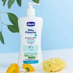 Гель для купання Chicco Baby Moments Без сліз з календулою 750 мл (10581.00) - мініатюра 2