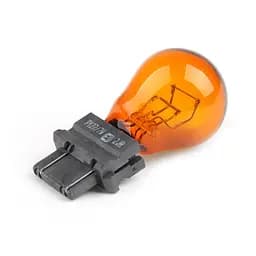 Галогенова лампа OSRAM 3757AK P27/7W 12V W2,5x16q Amber 10X5