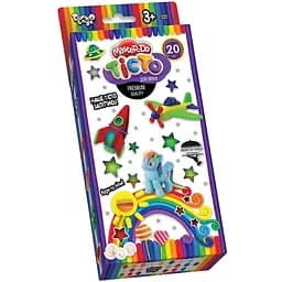 Набір тісту для ліплення Danko Toys Master Do TMD-15-01U, 20 кольорів