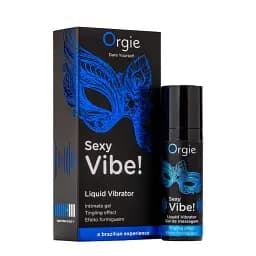 Рідкий вібратор Sexy Vibe, 15 мл Інтенсивність вібрації: середня для чутливих Orgie (Бразилія-Португалія)
