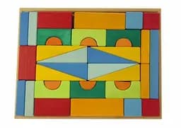 Конструктор деревянный NIC Тоскана, 36 деталей (NIC523310)