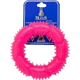 Игрушка для собак Modes Denta кольцо S 12 см розовая