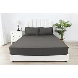 Простирадло на гумці Soho Dark Gray 160 х 200 см (03-BT-1230-Dark Gray) - мініатюра 2