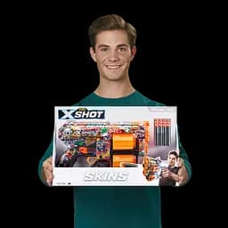 Швидкострільний бластер Zuru X-Shot Skins Dread Sketch, 12 патронів (36517H) - мініатюра 6