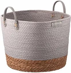Корзина Minimalism 35х35х27см бумажный шпагат рогожка серая ARDESTO hoz0012716
