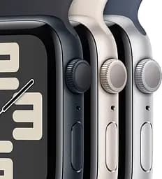 Смарт-годинник Apple Watch SE 2 GPS 40mm Silver Aluminium Case with Storm Blue Sport Band S/M [MRE13] [95083] - мініатюра 4