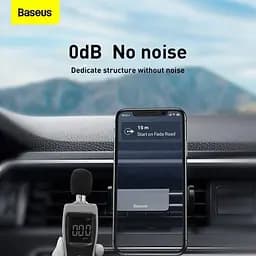 Автомобільний тримач Baseus Steel Cannon Air Outlet Car Mount SUGP-01 Black - мініатюра 5