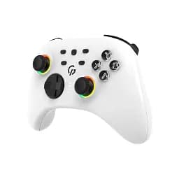Геймпад GamePro GPX13W 2.4G/BT 5.1/USB/PC/iOS/Android RGB White (GPX13W) - мініатюра 2