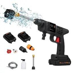 Акумуляторна мийка високого тиску 150 фунтів/кв. з акумулятором розпилювача