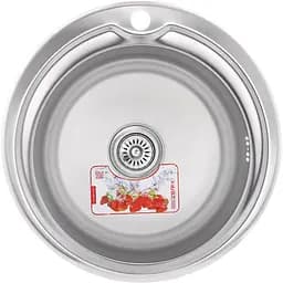 Мойка кухонная ZERIX Z510-08-180E satin (ZX1586)