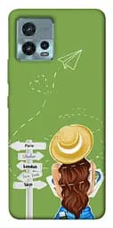 Чехол Demsky Travel girl для Motorola Moto G72